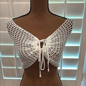 Swimsuit coverup top